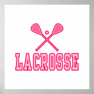 Affiche Rose de lacrosse
