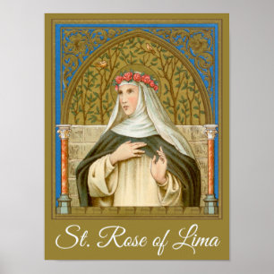 Affiche Rose de Lima (BK 020)