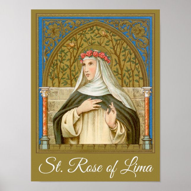 Affiche Rose de Lima (BK 020) (Devant)