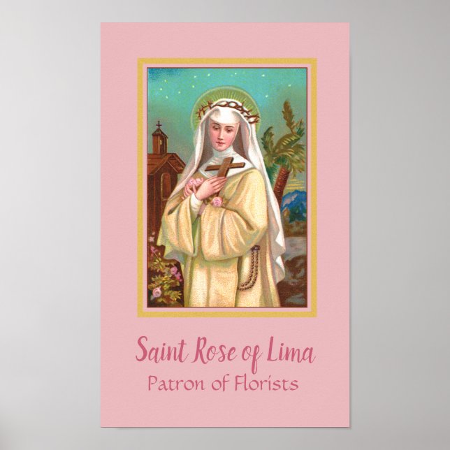 Affiche Rose de Lima par nuit (M 024) (Devant)