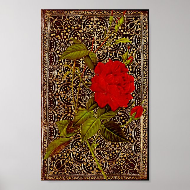 Affiche Rose d'or (Devant)