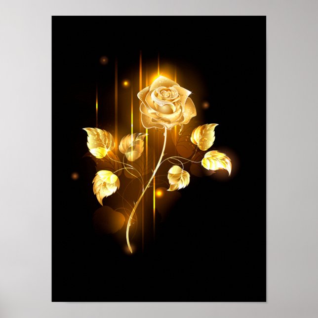 Affiche Rose d'or ( rose d'or ) (Devant)