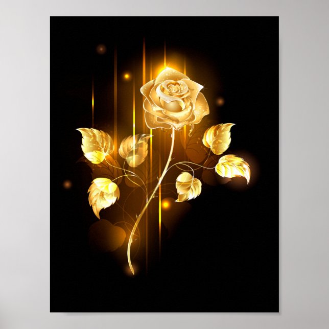 Affiche Rose d'or ( rose d'or ) (Devant)