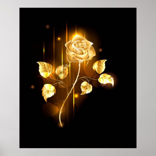 Affiche Rose d'or ( rose d'or ) (Devant)