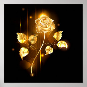 Affiche Rose d'or ( rose d'or )