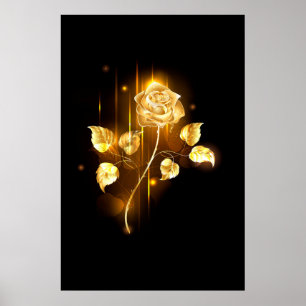 Affiche Rose d'or ( rose d'or )