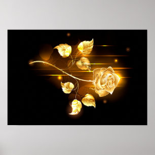 Affiche Rose d'or ( rose d'or )