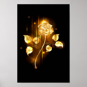 Affiche Rose d'or ( rose d'or )