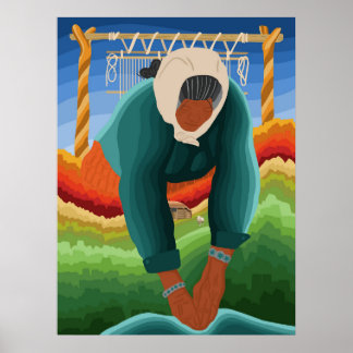 Affiche Rose du désert