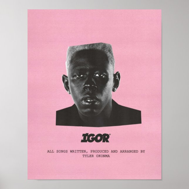 AFFICHE ROSE IGOR (Devant)