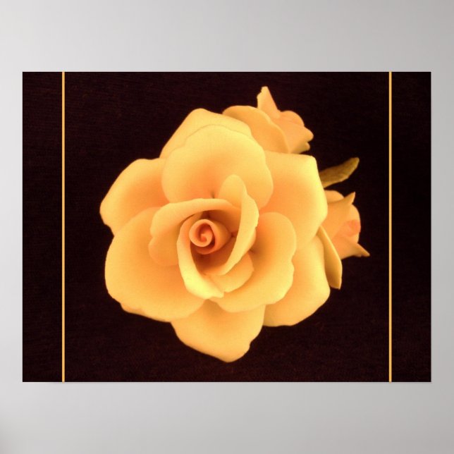 Affiche Rose jaune, 2004 Photo. (Devant)