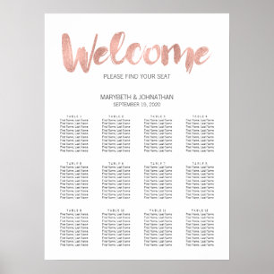 Affiche Rose moderne Gold Love Mariage Seing Graphique