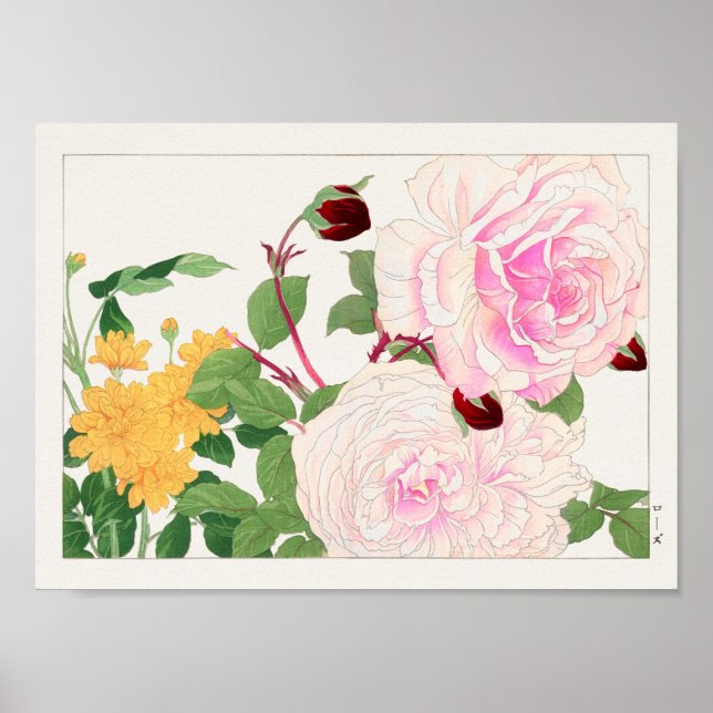 Affiche Rose par Tanigami Konan (Devant)