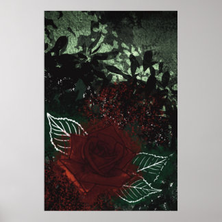 Affiche Rose Radioactive