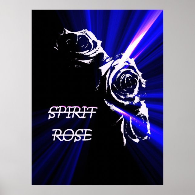 Affiche rose spirituel (Devant)