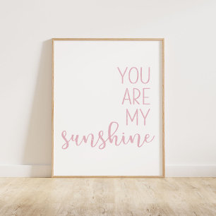 Affiche Rose Tu Es Mon Soleil