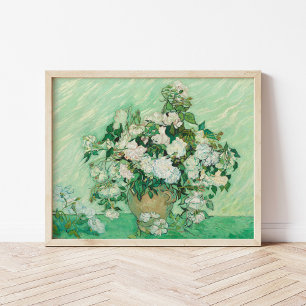 Affiche Rose   Vincent van Gogh