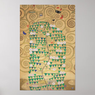 Affiche Rosebush — Gustav Klimt, Stoclet Frieze (1910-11)