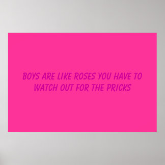 Affiche Roses