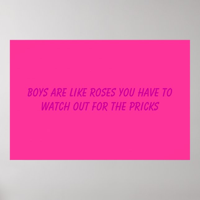 Affiche Roses (Devant)