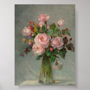 Affiche Roses dans un vase