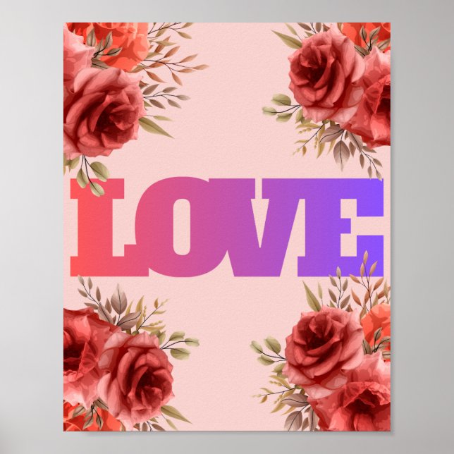Affiche Roses de l'Amour (Devant)