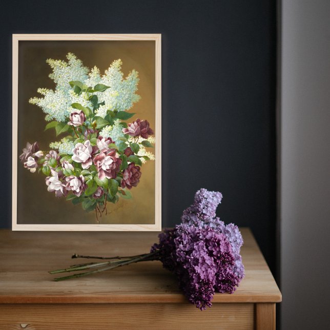 Affiche Roses et Lilacs (Créateur téléchargé)