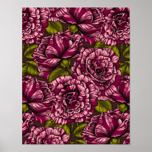 Affiche Roses for you (Devant)