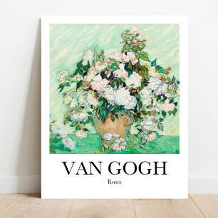 Affiche Roses par Vincent van Gogh