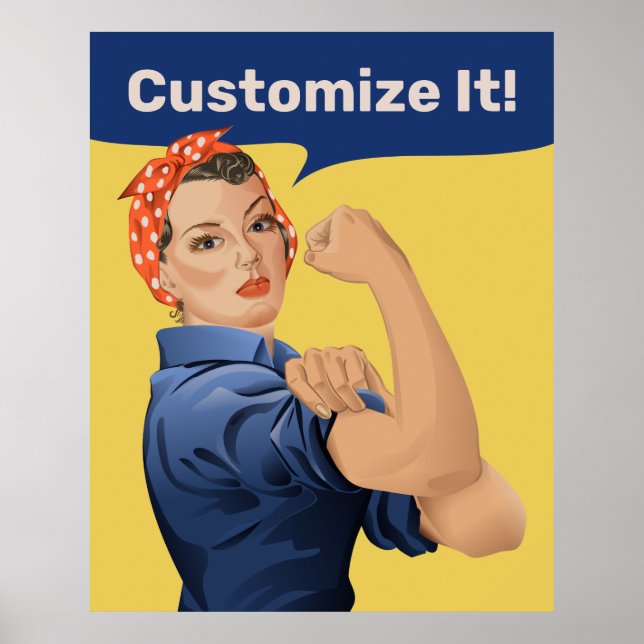 Affiche Rosie the Riveter (Devant)