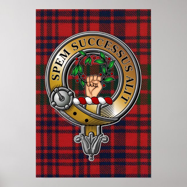 Affiche Ross Tartan & Badge (Devant)