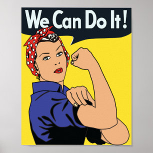 Affiche Rosy Le Riveter