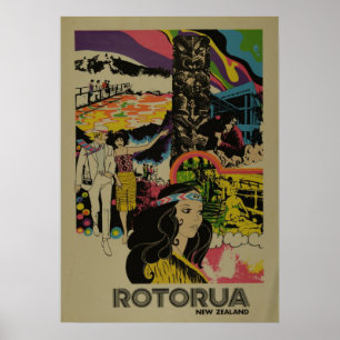 AFFICHE ROTORUA