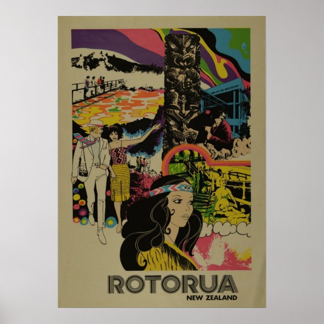AFFICHE ROTORUA (Devant)
