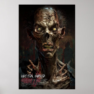 Affiche Rotter Zombie -