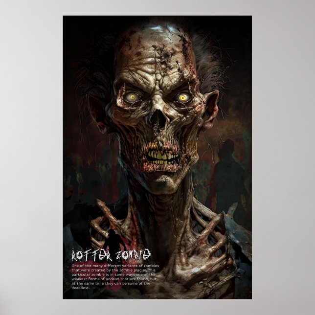 Affiche Rotter Zombie - (Devant)