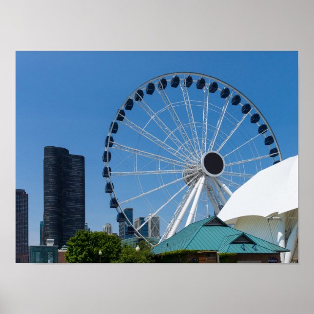Affiche Roue de Ferris du centenaire (Devant)