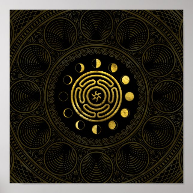 Affiche Roue de l'Hécate et des Lunes (Devant)