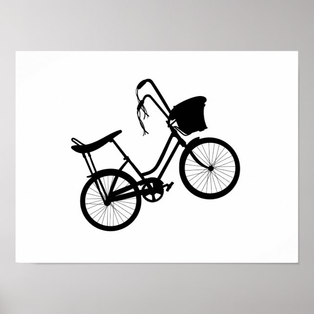 Affiche Roue des années 80 (Noire) (Devant)