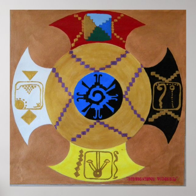 AFFICHE "ROUE MÉDECINE" (Devant)