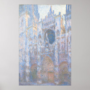 Affiche Rouen Cathedral West Façade, Claude Monet Fine Art