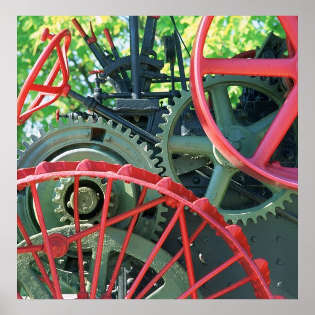 AFFICHE ROUES D'ACIER # 11 (Devant)