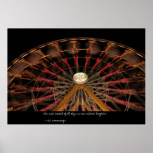 Affiche Roues en mouvement