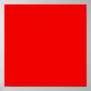 Affiche Rouge Arc-en-ciel