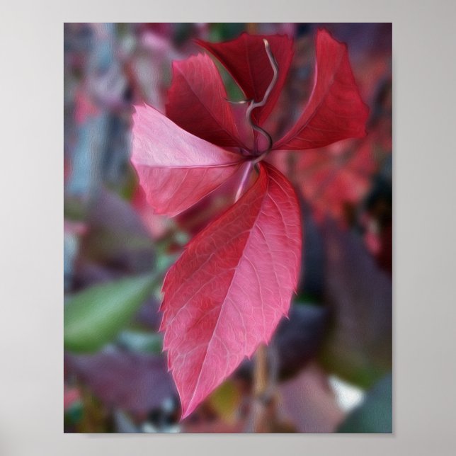 Affiche Rouge d'automne (Devant)