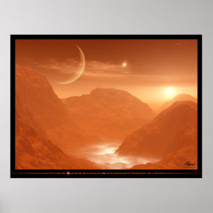 AFFICHE ROUGE DE LA TEMPÊTE 2065