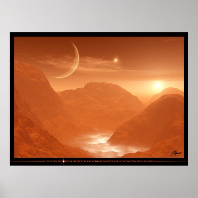 AFFICHE ROUGE DE LA TEMPÊTE 2065 (Devant)