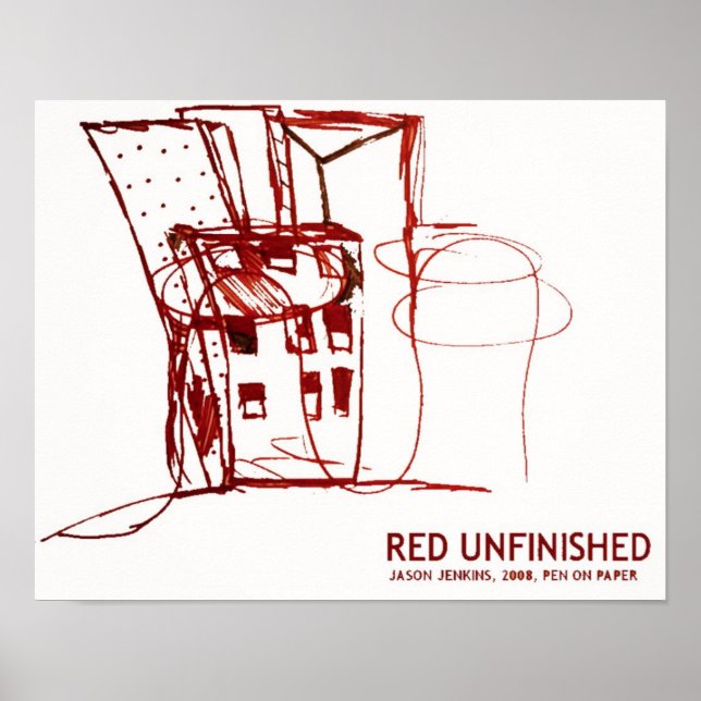 AFFICHE ROUGE INACHEVÉ (Devant)