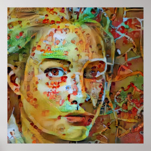 Affiche Rougeole Confetti