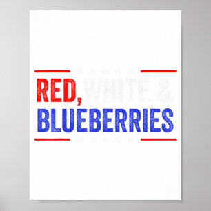 Affiche Rouges, Blancs Et Myrtilles Patriote Dom 2025